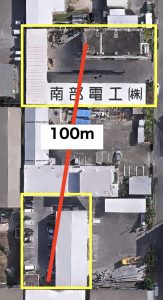 南部電工様設置場所概要